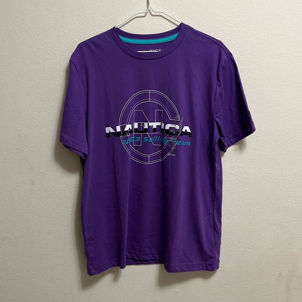 BRAND NEW W/ TAG NAUTICA PURPLE TEE
